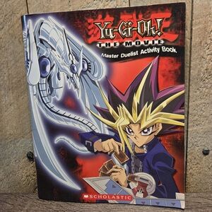 Yu-Gi-Oh! The Movie Master Duelist Activity Book w/ Poster / 1st Printing (2004)